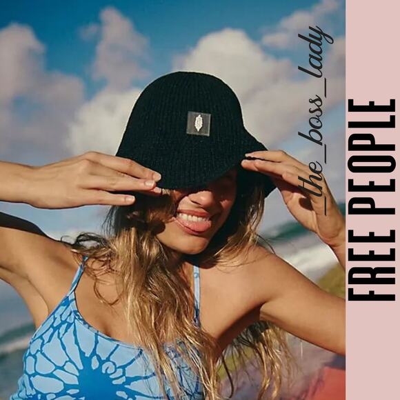 Free People knit beanie main image 3